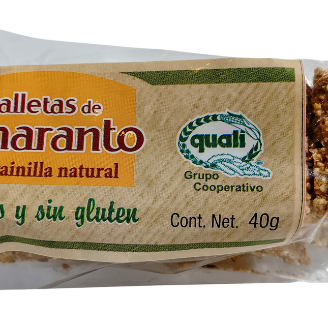 Galletas de amaranto Sin Gluten 40g - Quali
