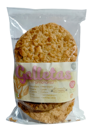 Galleta de amaranto surtida 4PZ -Nutrijiso