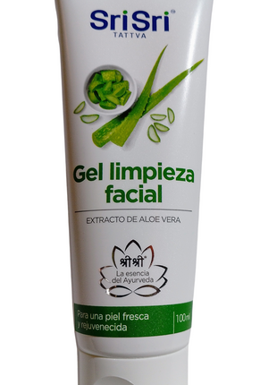 Gel limpieza facial de aloe vera 100ml