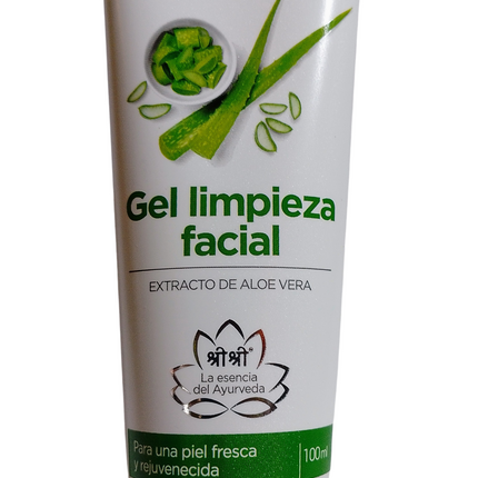 Gel limpieza facial de aloe vera 100ml