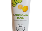 Gel limpieza facial Pepino y limon 100ml