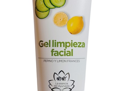 Gel limpieza facial Pepino y limon 100ml