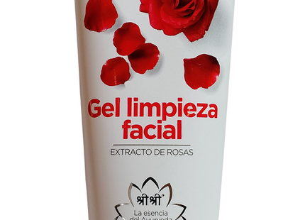 Gel limpieza facial de rosas 100ml