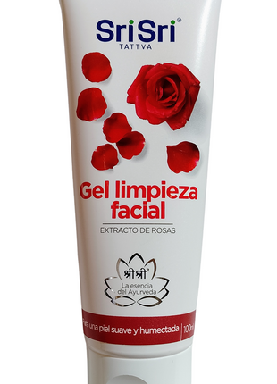 Gel limpieza facial de rosas 100ml