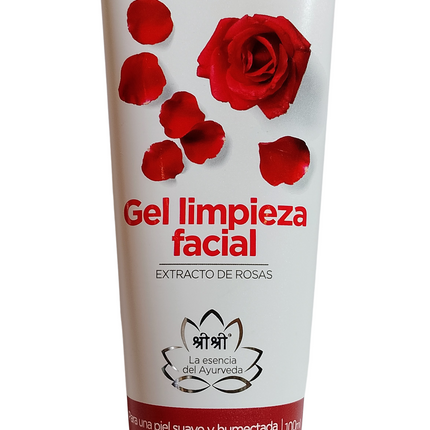 Gel limpieza facial de rosas 100ml