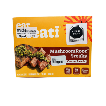 Carne asada raíz de hongo 250g-meati