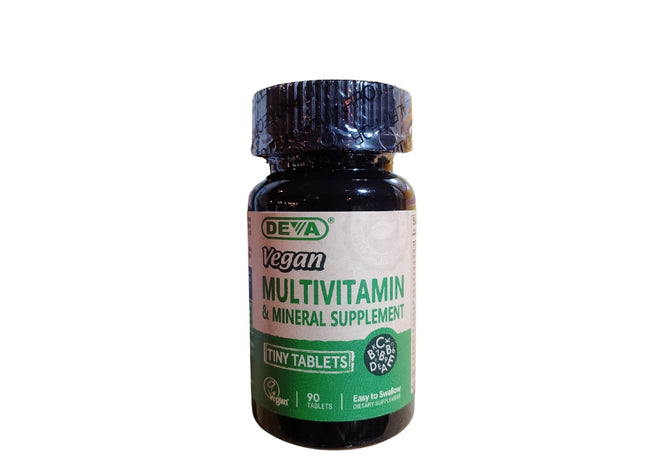 Suplemento multivitamínico y mineral vegano 90 tablets-Deva