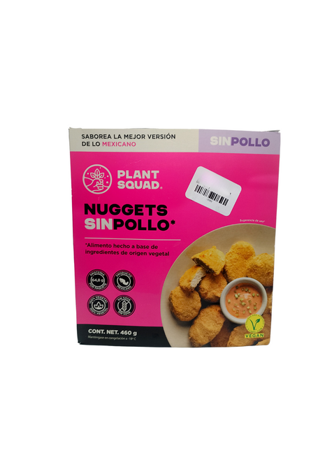 Nuggets sin pollo 460g - Plant Squad