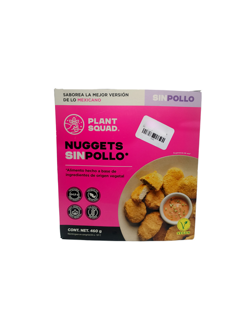 Nuggets sin pollo 460g - Plant Squad