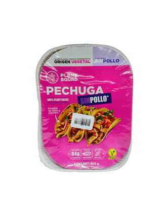 Pechuga sin pollo 460g - Plant Squad