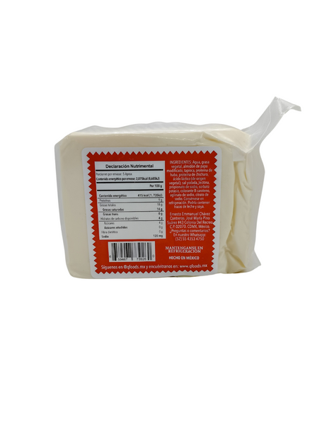 Queso Vegetal Tipo Mozzarella 500g - Q-foods