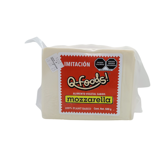 Queso Vegetal Tipo Mozzarella 500g - Q-foods
