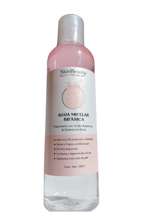 Agua micelar bifásica Rosas 125ml - City MakeUp