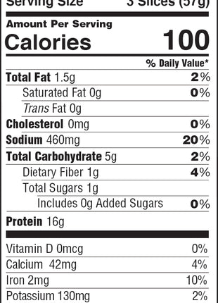 Meatless salami 454g - WORTHINGTON