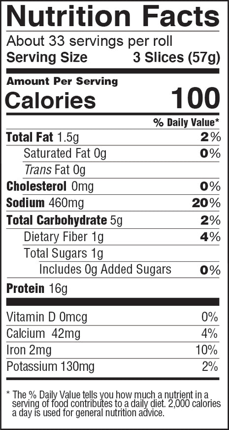 Meatless salami 454g - WORTHINGTON