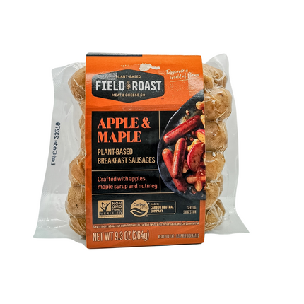 Mini Salchicha Sabor Maple Y Manzana 264g - Field Roast