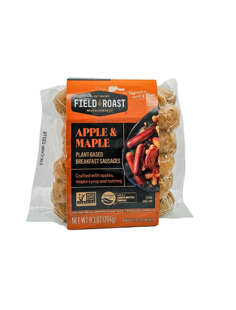 Mini Salchicha Sabor Maple Y Manzana 264g - Field Roast