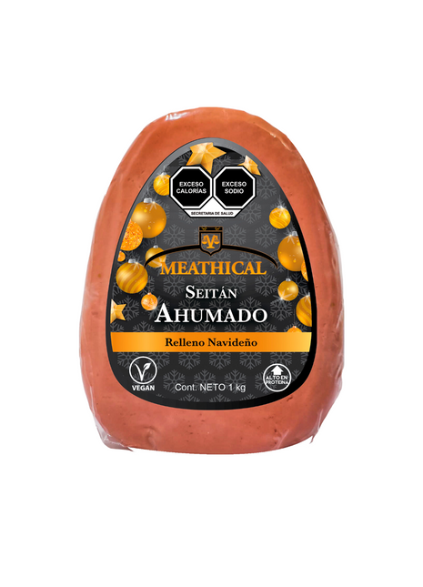 Seitan Ahumado tipo pierna vegana -meathical-1kg