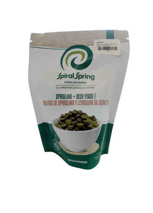 Spirulina + Levadura de cerveza 200gr - Spiral Spring