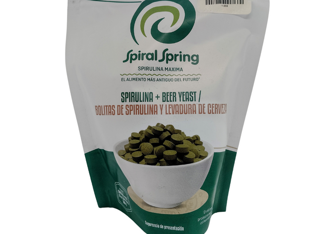 Spirulina + Levadura de cerveza 200gr - Spiral Spring