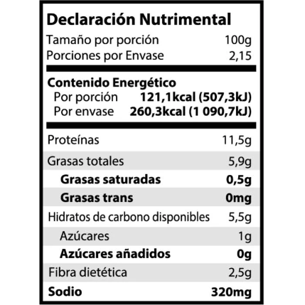 Chilorio de soya 215g - Chata