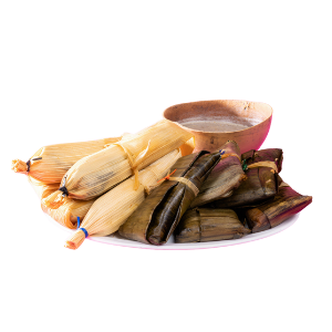 Tamales veganos de hoja de plátano Oaxaquenos