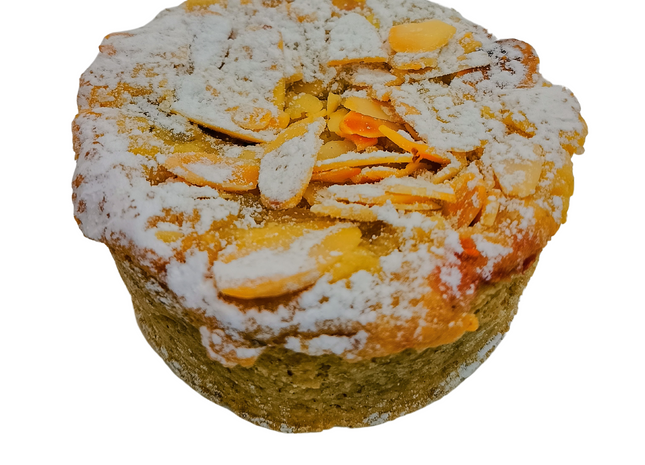 Tarta frutos rojos con almendra-Antojo Vegano