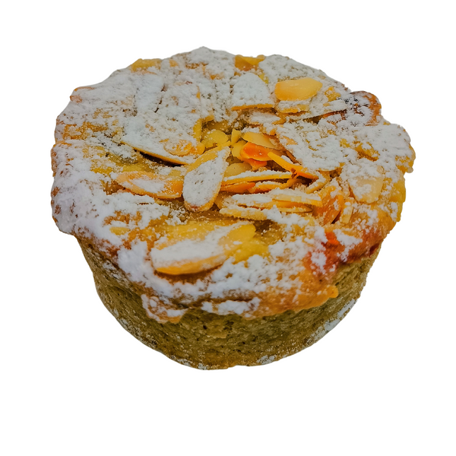 Tarta frutos rojos con almendra-Antojo Vegano