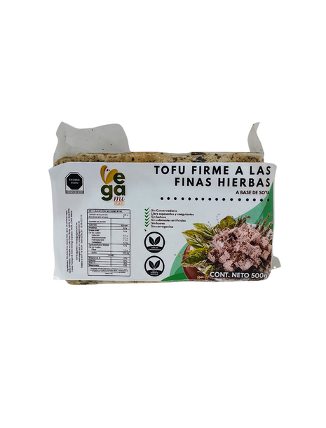 Tofu Firme Finas Hierbas 500g - Vegami