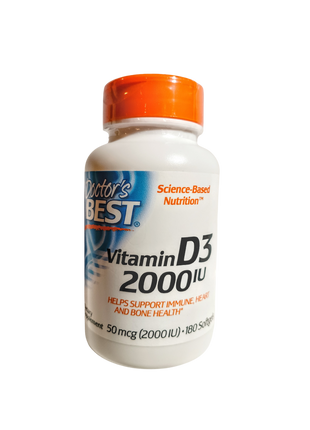 Vitamina D3 2000iu 180pz Doctor Best