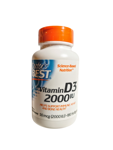 Vitamina D3 2000iu 180pz Doctor Best