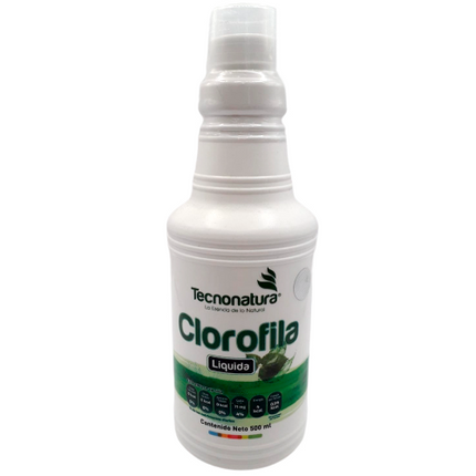 Liquid chlorophyll 500ml - Tecnonatura